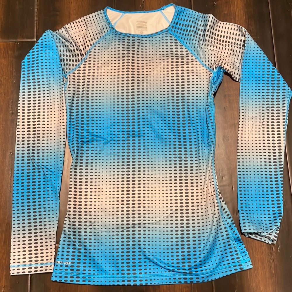 Fleece lined Nike Pro Long sleeve